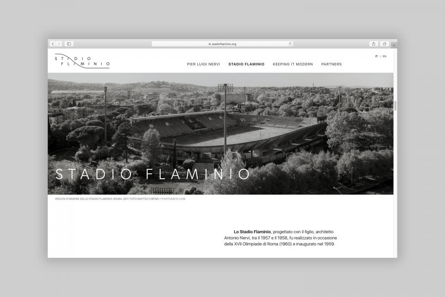 Site web Stadio Flaminio
