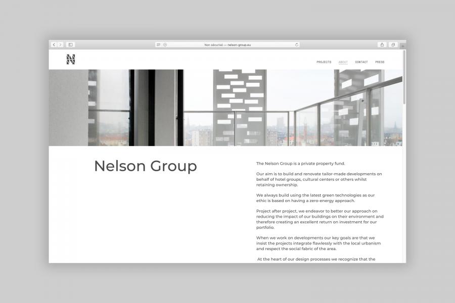 Site web Nelson